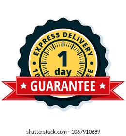One Day Express Delivery illustration