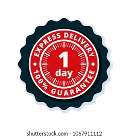 One Day Express Delivery illustration