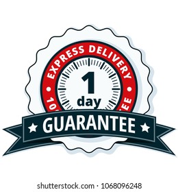 One Day Express Delivery illustration
