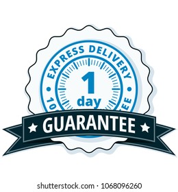 One Day Express Delivery illustration