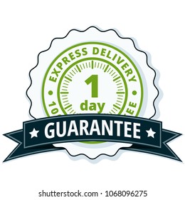 One Day Express Delivery illustration