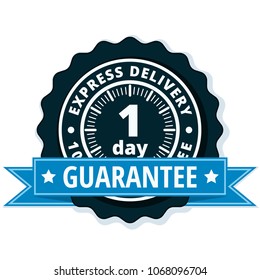 One Day Express Delivery illustration