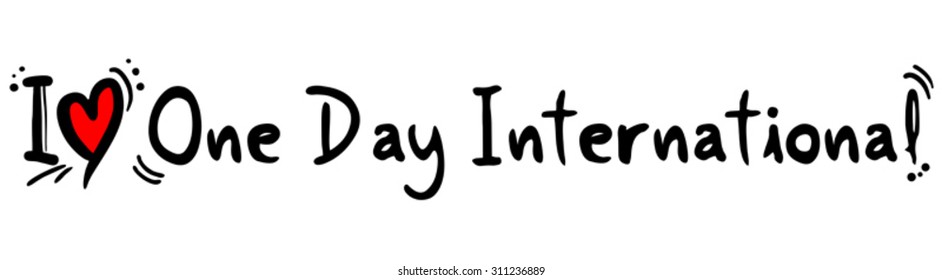 One Day International