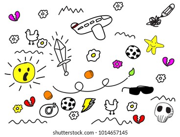 One Day of Life Doodles