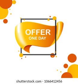 One Day Offer Background