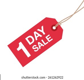 One Day Sale Sign