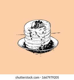 uno de postre que realmente me gusta. puedes colorear con el color que te gusta en el pastel