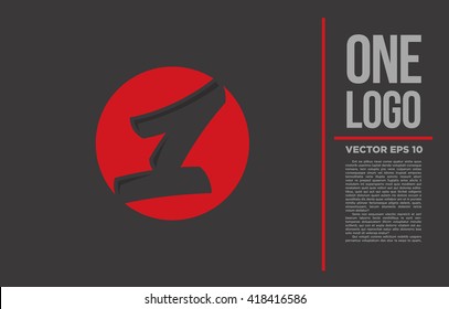 One Egoist Logo vector illustration