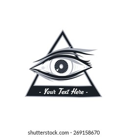 one eye