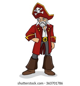 One Eye Pirate Stock Vector (Royalty Free) 363701786 | Shutterstock