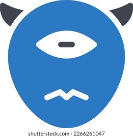 ilustración de un ojo Vector sobre un fondo transparente. Símbolos de calidad superior. Iconos vectoriales de glifos para diseño de conceptos y gráficos.
