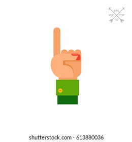One Finger Up Icon