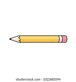 One flat concept design pencil
