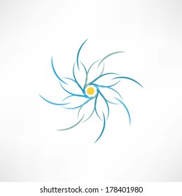 One flower