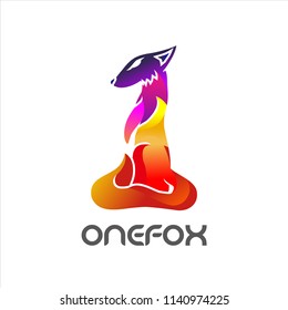 the one fox logo
