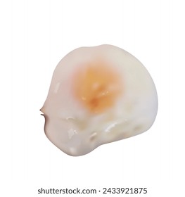 One fried egg. vector illustration