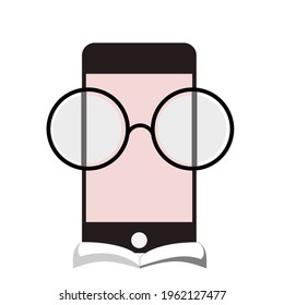 One function of smartphone is reading material, it provides any kind information that needed