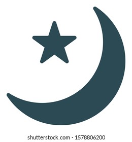 
ONE GOD ALLAH Isolated Vector icon which can easily modify or edit
