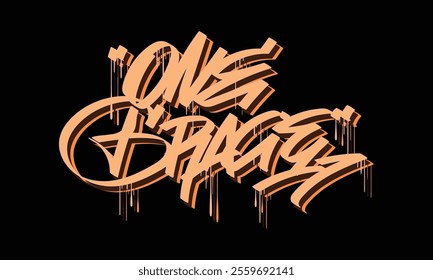 ONE GRACE graffiti custom style design