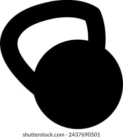 one hand dumble icon glyphs