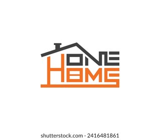 Un diseño de logotipo tipográfico casero.