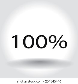 One hundred percent
