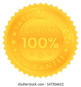 one hundred percent guarantee satisfaction quality