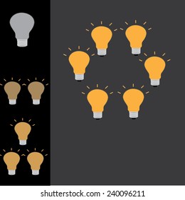 if one ideas equal non good idea .if  many ideas equal good idea