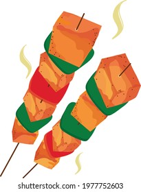 One Of India's Favourite Food, Paneer Tikka.