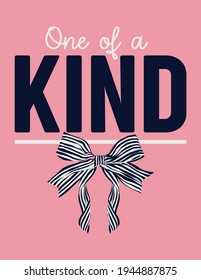 one of kind, girls graphic tees vector designs