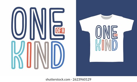 One of a kind typography hand drawn vector, ready for print on t shirt and other uses