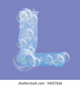 one letter of water alphabet