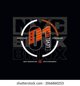 diseño gráfico de tipografía de un nivel superior, para impresiones de camisetas, ilustración vectorial.Bronx-NYC. 