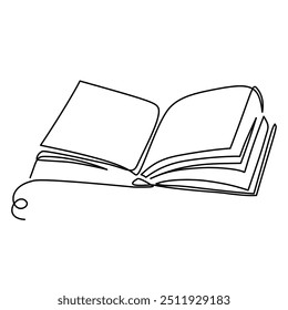 einzeiliger Teil eines Buches