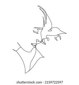 One Line Art Couple, Line Art Men and woman, Minimal Face Vector.  Couple print, Kiss print, Valentines Day Illustration. Love poster. 2 faces. We are one line. 