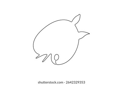 one line art palette and brush vector icon. single line, one continuous line, simple, hand drawn and sketch style, brush in a minimalist outline vector icon style.