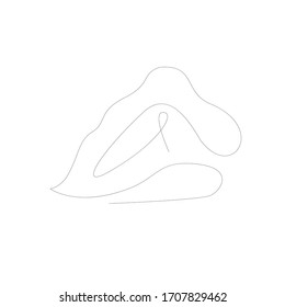 One line cake. Piece of cake.