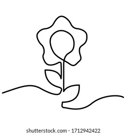 einzeilige Sonnenblume