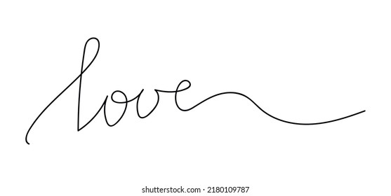 One Line Continuous Drawing Vector Hand Stock Vector (Royalty Free ...