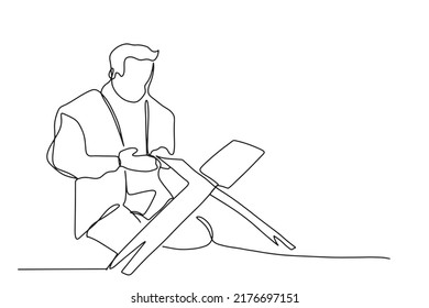 línea continua de una línea Ramadan Kareem y Eid Mubarak tarjetas de saludo ilustración vectorial religión
