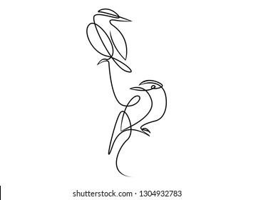 One Line Drawing of Birds
simple, cute, vector illustration
