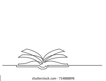 Continuous Line Drawing Book Images, Stock Photos & Vectors | Shutterstock