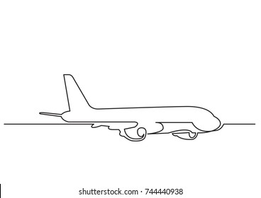 18,584 Airplane Line Drawing Images, Stock Photos & Vectors | Shutterstock