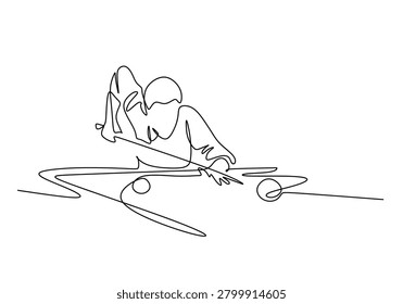 One line drawing player