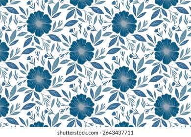 one line floral sketch pattern with soft botanical forms for modern textile pillow cover and decorative fashion applications

