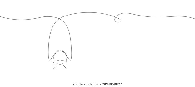 One line hand draw