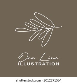 Icono de una línea. Ilustración vectorial de estilo minimalismo dibujado a mano.