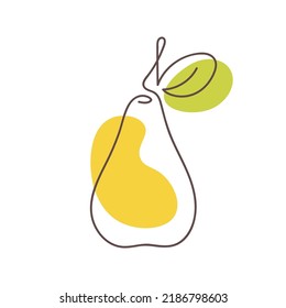 Ilustración vectorial de una línea aislada en fondo blanco. Una línea de arte continua para logotipo, afiche, arte mural, icono, etc. Estilo minimalista dibujado a mano