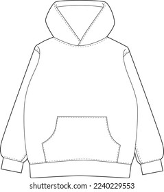 VECTOR DE TEJIDOS DE LA HERRAMIENTA DE LA PULLOVER DE UNA LÍNEA