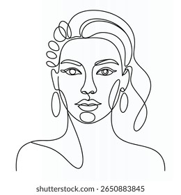 Uma Linha Arte de Linha Única Contínua